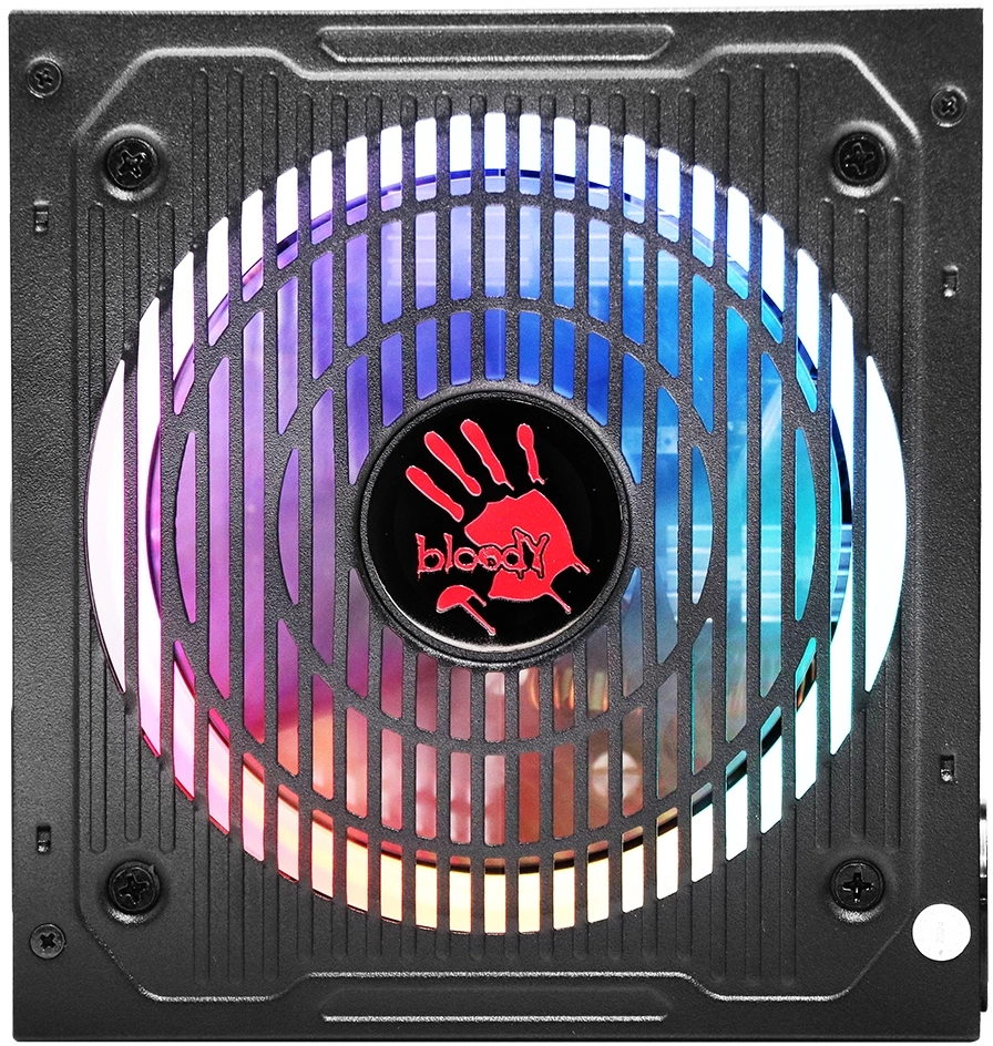 Блок питания Bloody ATX 750W BD-PS750G 80+ gold (20+4pin) APFC 120mm fan color LED 6xSATA Cab Manag 