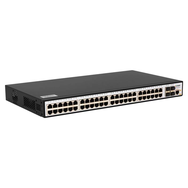 Коммутатор SNR SNR-S2985G-48T (L2) 48x1Гбит/с 4SFP управляемый