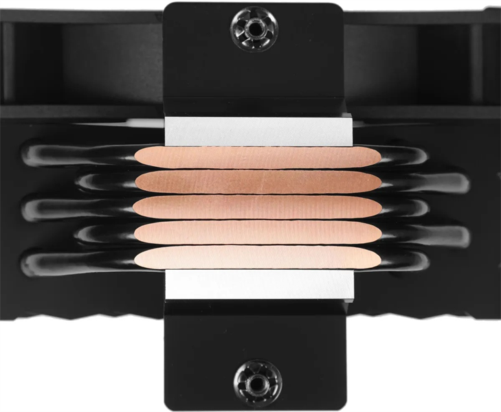 Устройство охлаждения(кулер) PcCooler RT500 BK Soc-AM5/AM4/1200/1700/1851 черный 4-pin 34.9dB Al+Cu 