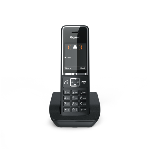 Р/Телефон Dect Gigaset Comfort 550 RUS черный АОН