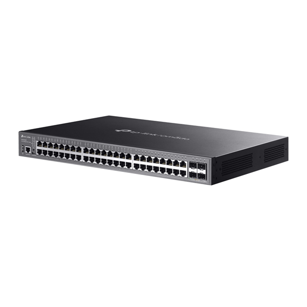 Коммутатор TP-Link SG5452XMPP Omada 48-Port Gigabit Stackable Lite L3 Managed PoE++ Switch with 4 10