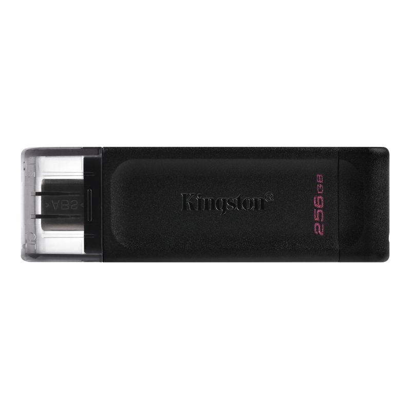 Флеш Диск Kingston 256GB DataTraveler 70 Type-C DT70/256GB USB3.0 черный