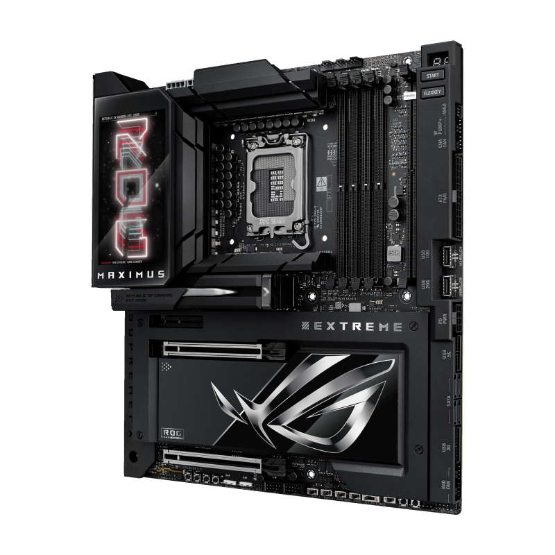 Материнская плата ASUS ROG MAXIMUS Z890 EXTREME LGA1851 E-ATX 4xDDR5 2xPCIEx16 PCIEx4 4xM.2 2xThunde