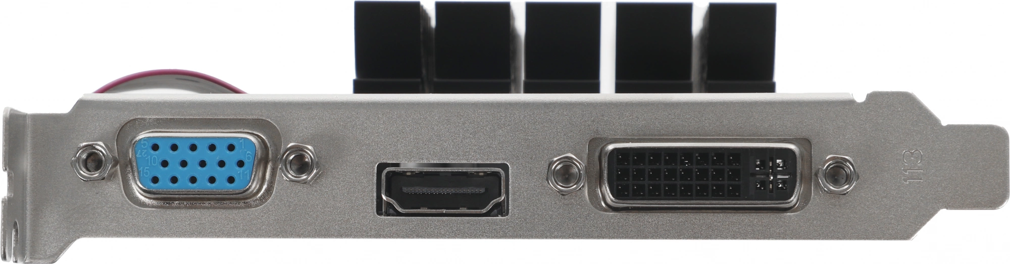 Видеокарта Afox PCI-E 2.0 AF210-1024D3L5-V2 NVIDIA G210 1Gb 64bit DDR3 520/1600 DVIx1 HDMIx1 CRTx1 H