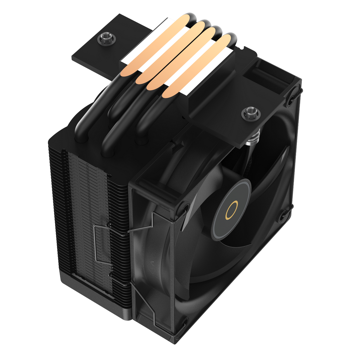 Кулер для процессора Ocypus Gamma A40 BK, 100mm FAN, Top Panel, 4 HEAT PIPES, 4-PIN PWM, 600-2400 RP