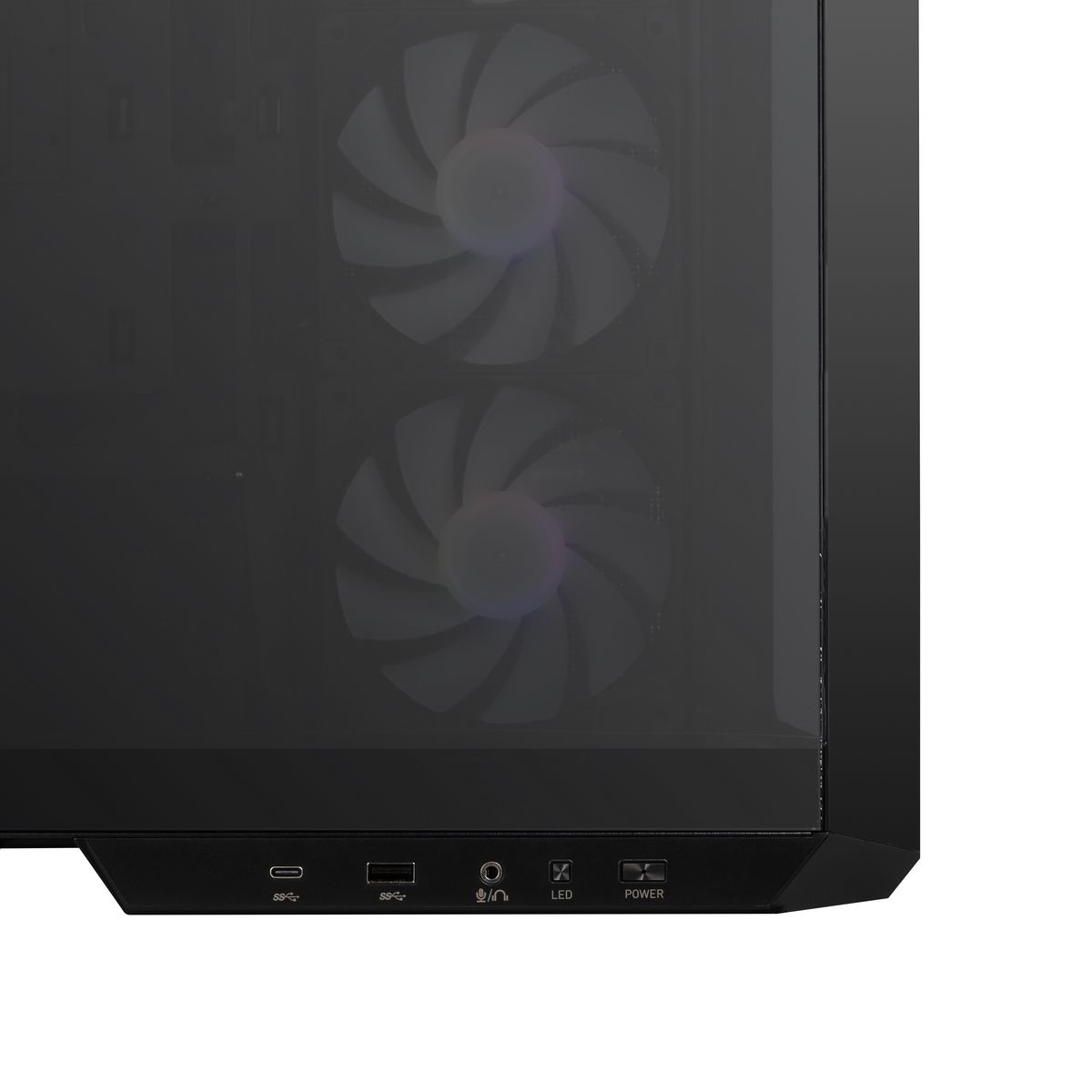 Корпус MSI MAG Pano M100R PZ , Micro-ATX, 1xUSB 3.2 Gen 1, 1xUSB 3.2 Gen2 Type-C, 4x120mm ARGB Fan, 