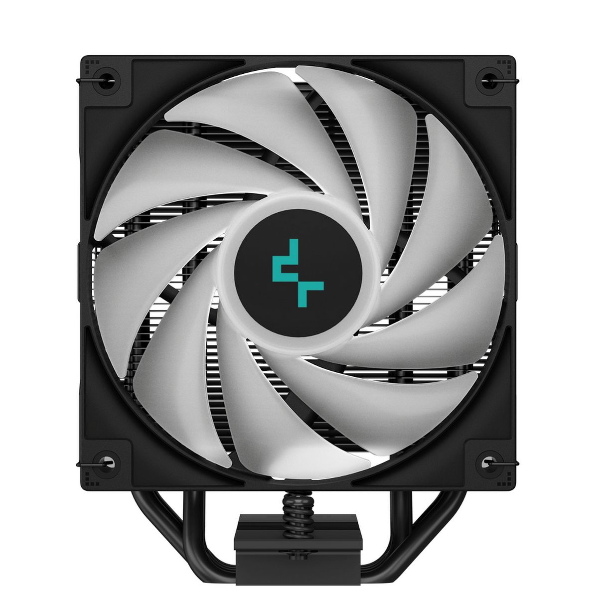 Устройство охлаждения(кулер) Deepcool AG400 Bk ARGB Soc-AM5/AM4/1200/1700/1851 черный/белый 4-pin 31