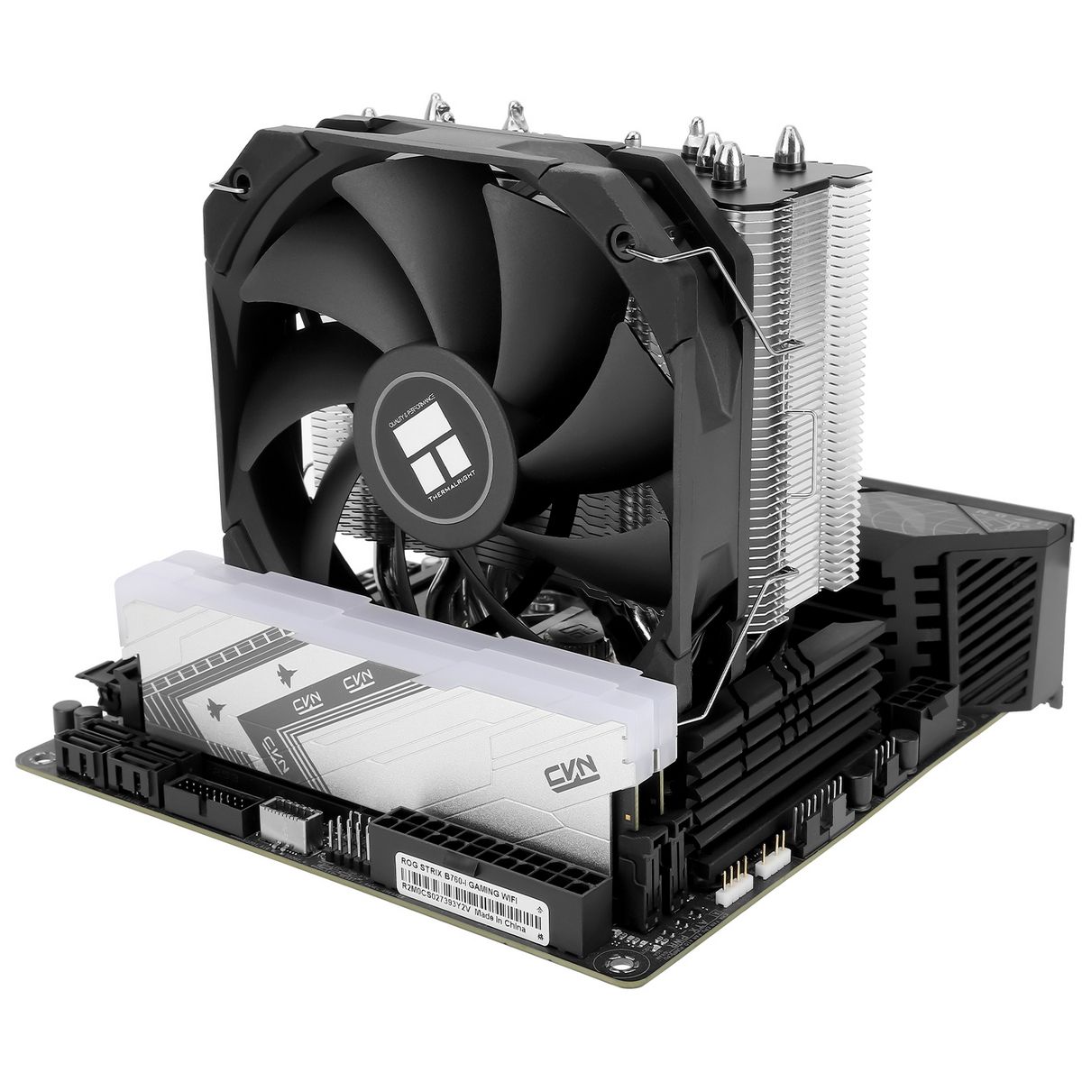Вентилятор Cooler Thermalright Assassin King 120 Mini V2/PWM/ all Intel/AMD/6mm*5/ Screws