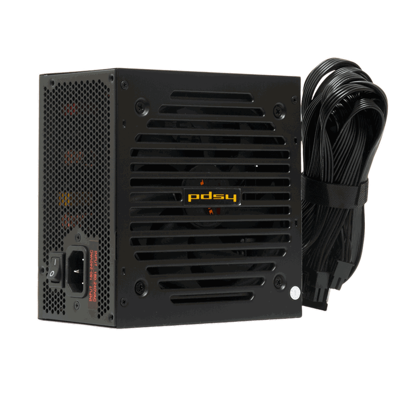 Блок питания HSPD, 550W 80+ Bronze (ATX, 2.31, Semi-modular, 1x24(20+4)pin 550mm, 1xCPU*2 8(4+4)pin 