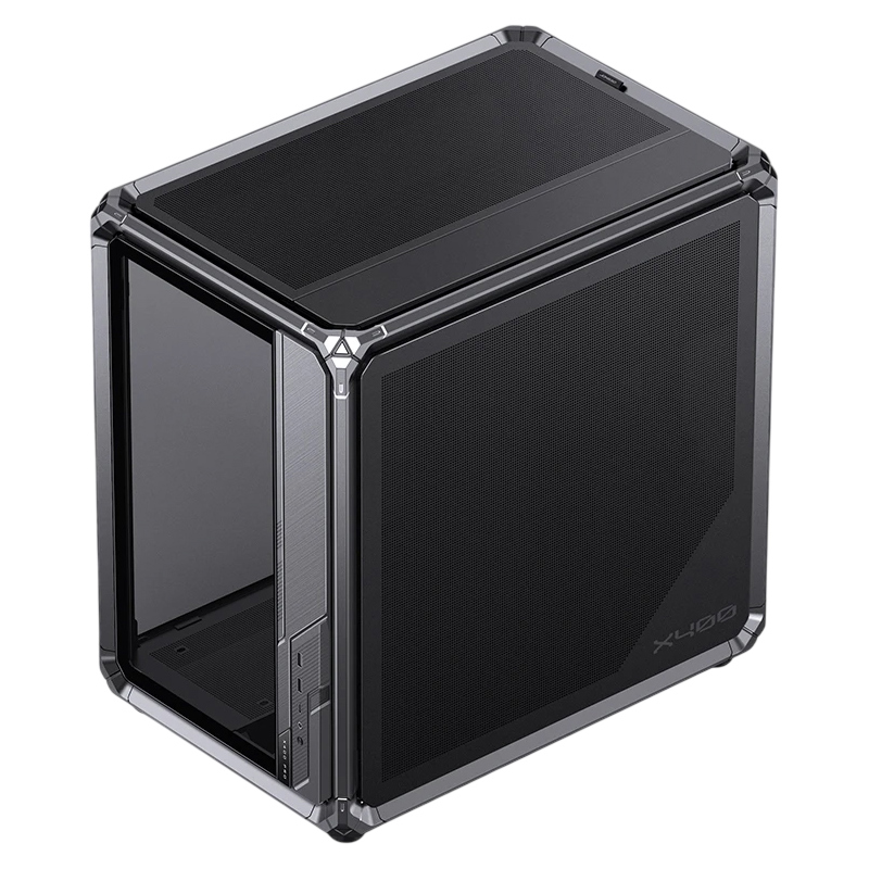 Корпус JONSBO X400 Pro, Midi-Tower, TG, no fan, 2xUSB-A 3.0 + 1xUSB-C 3.2, ATX, mATX, mITX Grey
