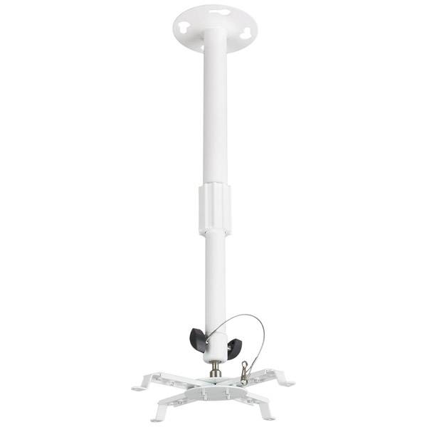 Крепление потолочное Kromax PROJECTOR-300 белый для проектора, 2 ст свободы, наклон 30°, вращение на