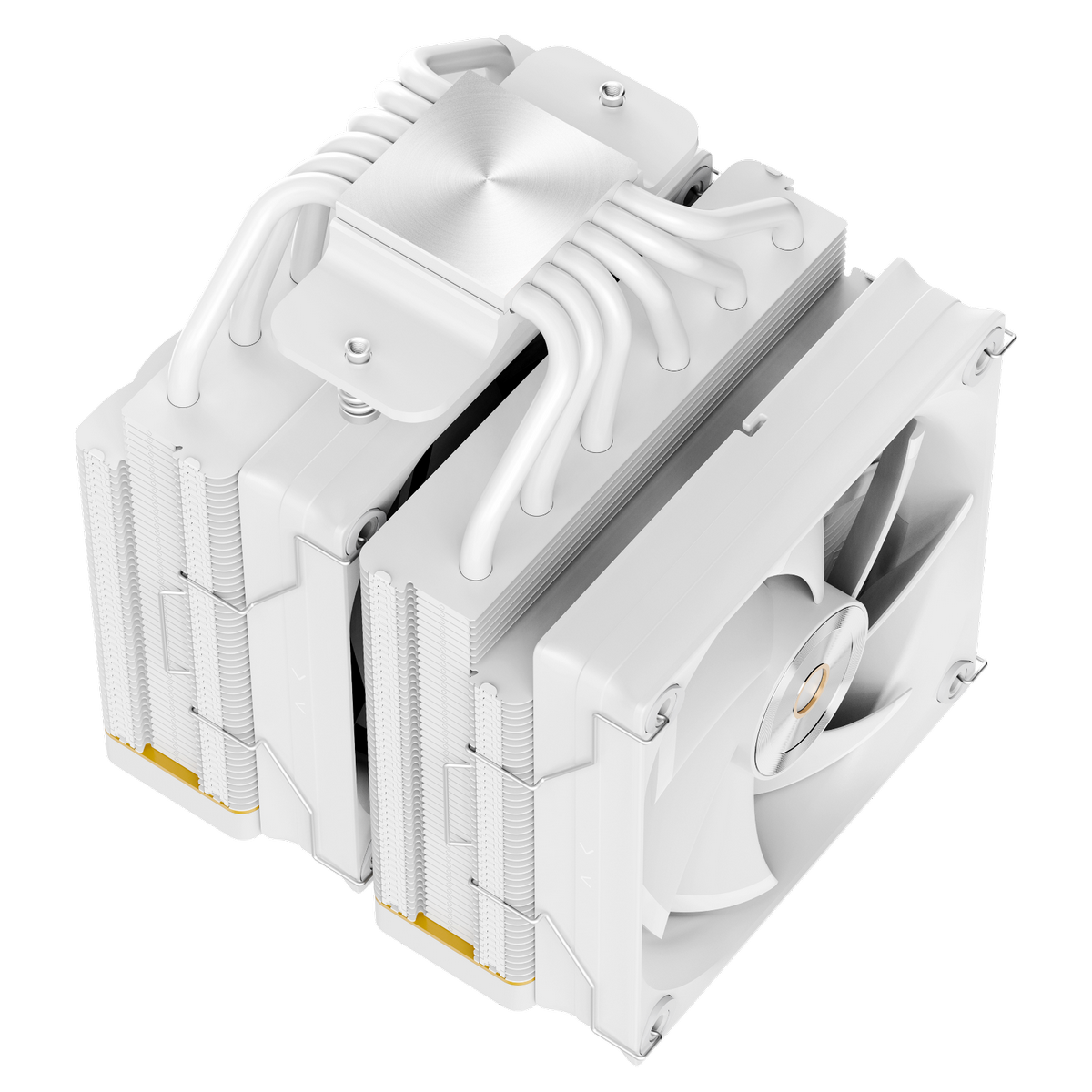 Кулер для процессора Ocypus Iota A62 WH, 2x120mm FAN, Display Panel, 6 HEAT PIPES, 4-PIN PWM, 500-20