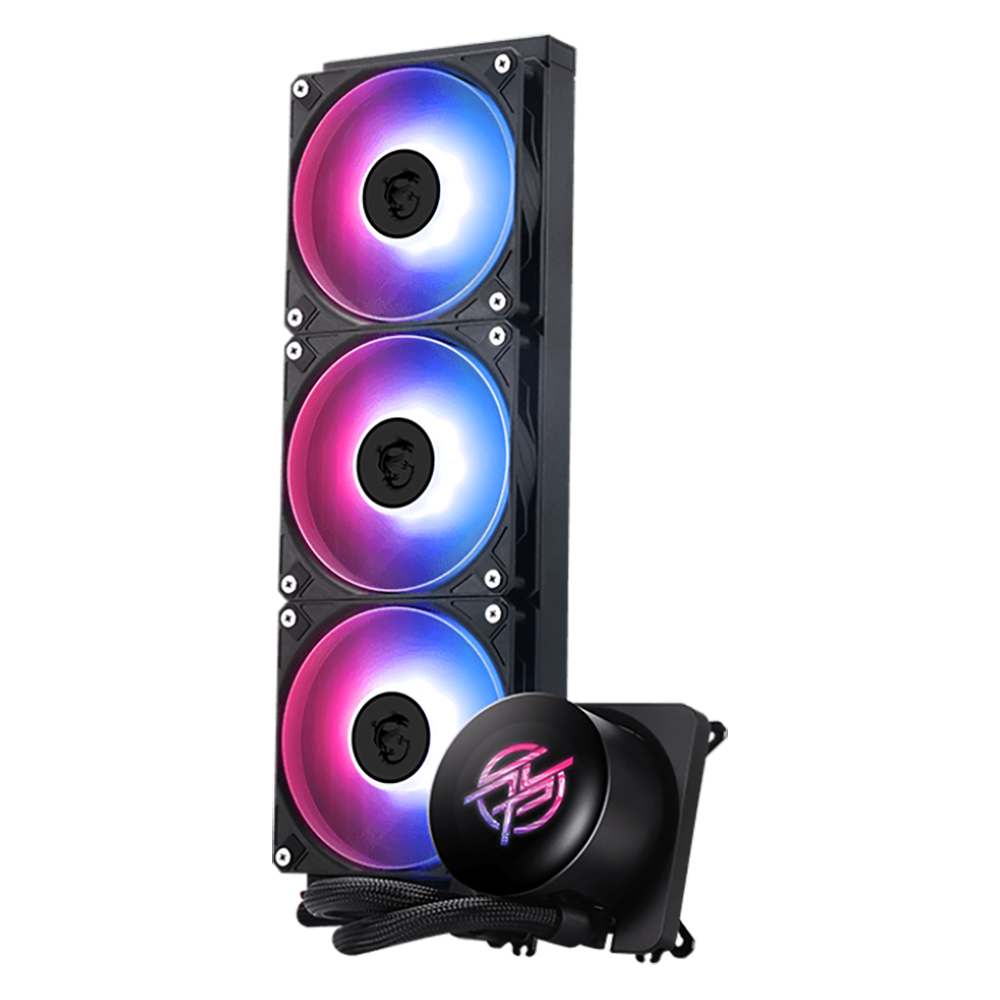 Жидкостная система охлаждения MSI MPG CORELIQUID P13 360 , 3X120MM FAN, IPS LCD, LGA1700/1851, AM5