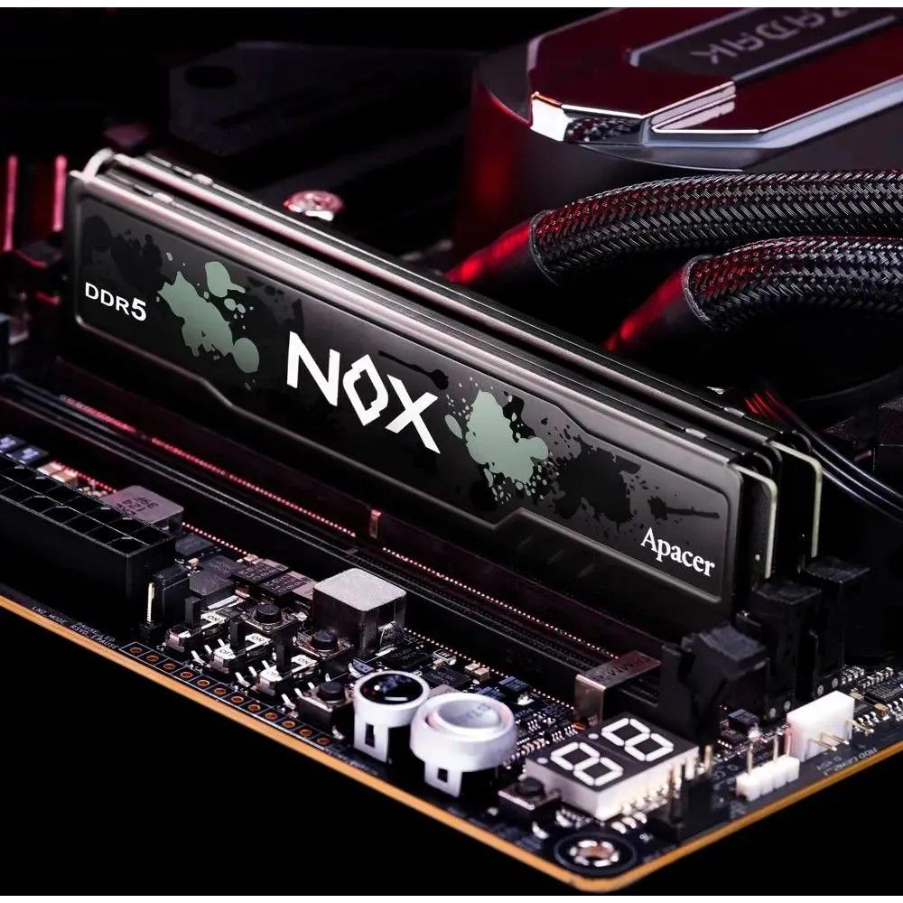 Модуль памяти Apacer DDR5 DIMM 6000-38 2048x8 16GB 1.35V OC NOX DDR5 w/HS RP