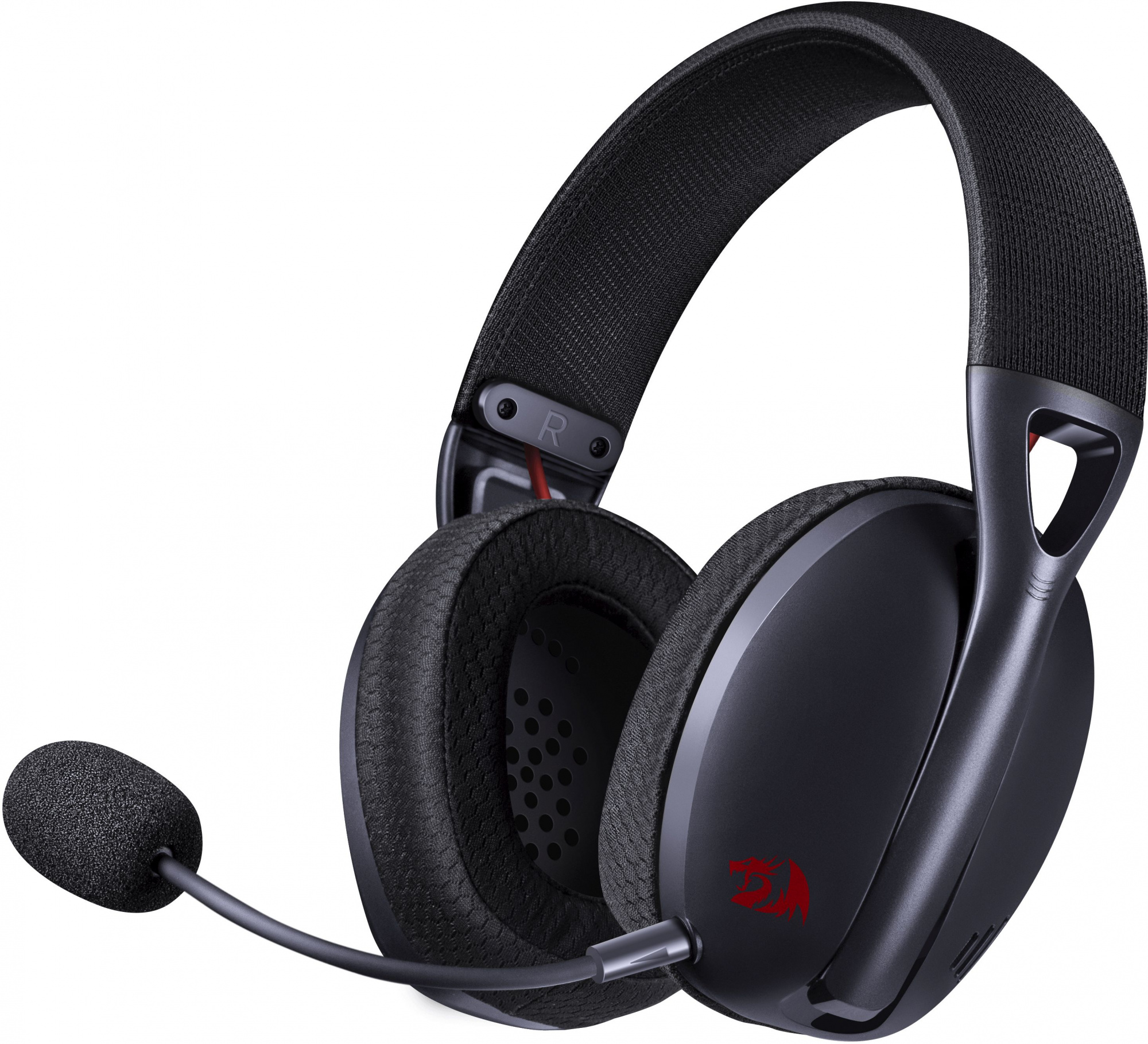 Наушники с микрофоном Redragon Ire Pro черный накладные BT/Radio оголовье (71535)