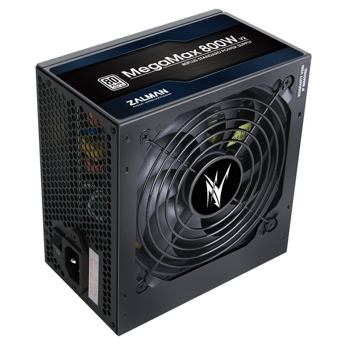 Блок питания Zalman ZM800-TXII, 800W, ATX12V v2.31, APFC, 12cm Fan, 80+ 230V EU, Retail