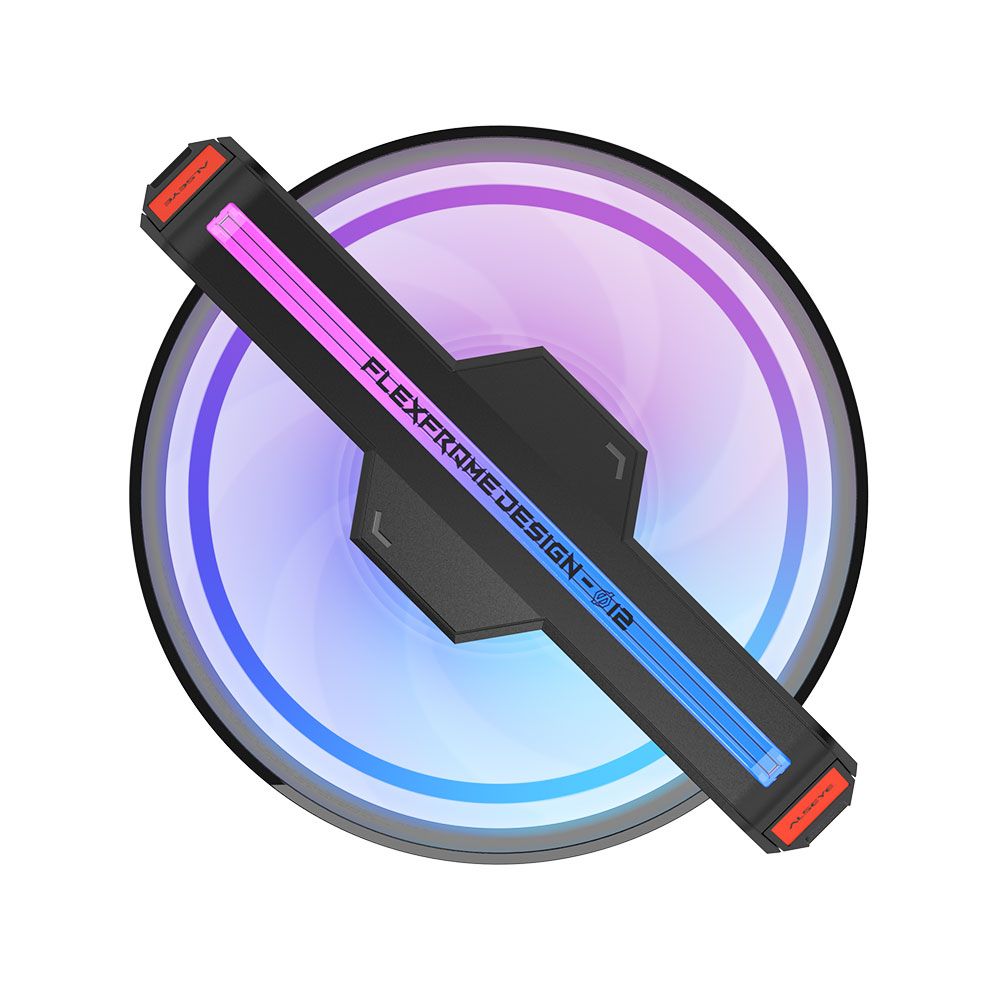 Вентилятор в корпус ALSEYE Φ12(DM12)-B (Clear Frame) AS.04.10.0003