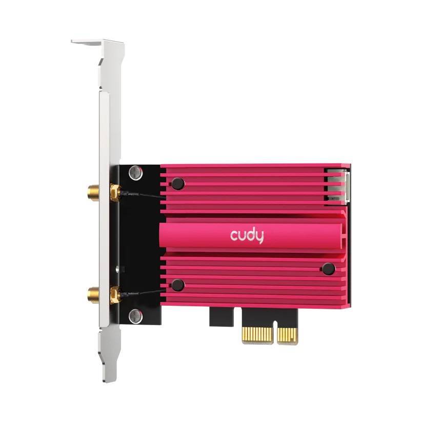 Адаптер беспроводной связи (Wi-Fi) CUDY BE9300  Wi-Fi 7 PCI Express Adapter BE9300 Wi-Fi 7 Bluetooth