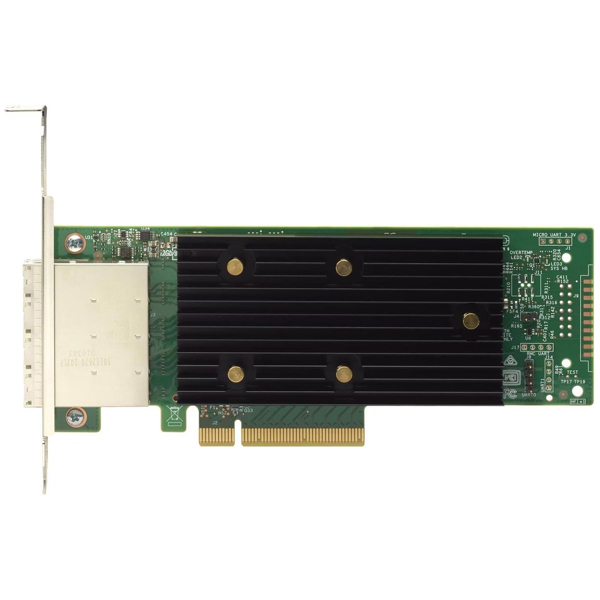 HBA-адаптер Broadcom 9400-16e SGL (05-50013-00) PCIe 3.1 x8 LP, Tri-Mode SAS/SATA/NVMe 12G HBA, 16po