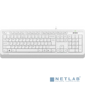 Клавиатура A4Tech Fstyler FK10 белый/серый USB (FK10 WHITE)