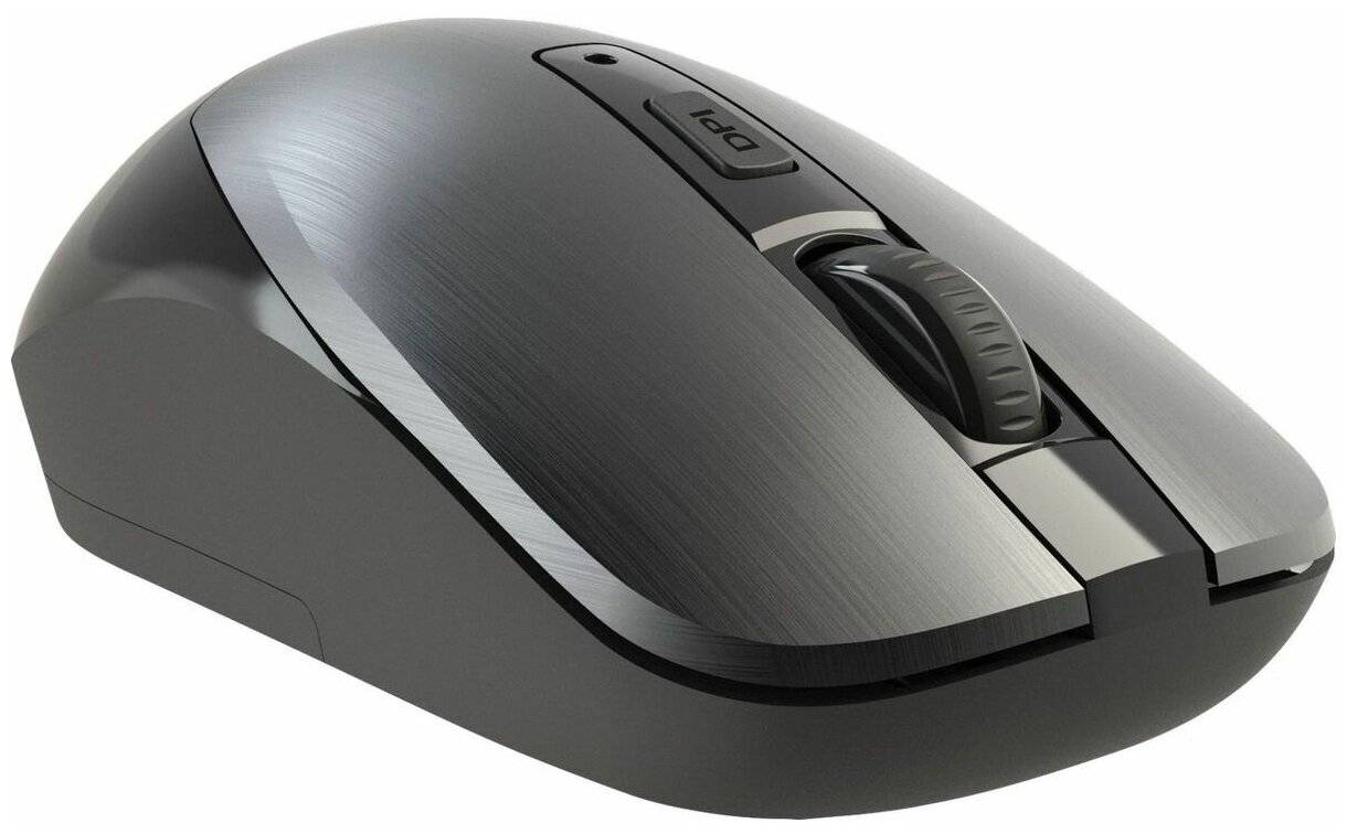 Мышь Defender Wave MM-995 серебристый оптическая 1600dpi silent беспров. USB для ноутбука 3but (5299