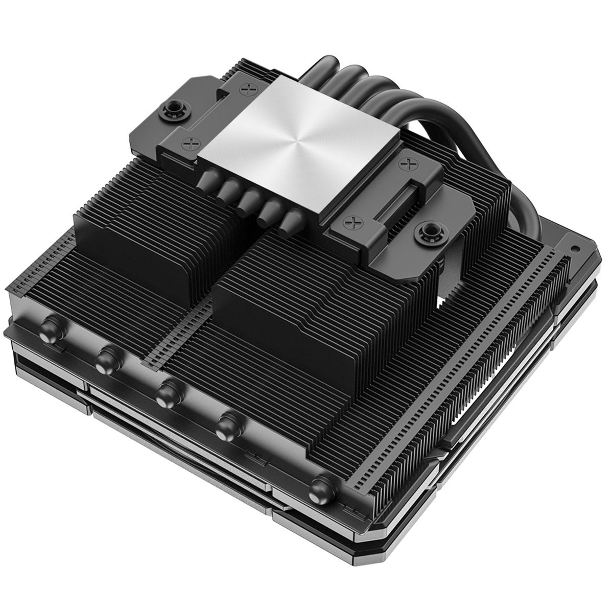 Устройство охлаждения(кулер) ID-Cooling IS-55 ARGB Soc-AM5/AM4/1200/1700/1851 черный 4-pin 31.2-31.2