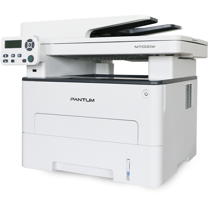 МФУ лазерный Pantum M7100DW A4 Duplex Net WiFi белый