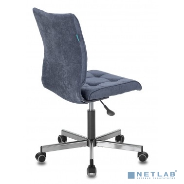 Бюрократ CH-330M/LT-27 без подлокотников темно-синий крестовина металл (1140648)