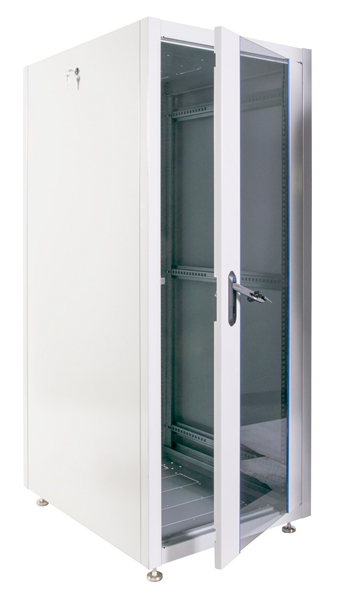 ЦМО Шкаф телекоммуникационный напольный ЭКОНОМ 30U (600х800) дверь стекло, дверь металл