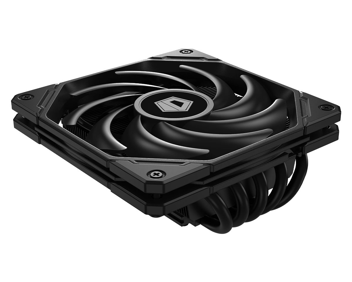 Устройство охлаждения(кулер) ID-Cooling IS-50X V3 Soc-AM5/AM4/1200/1700/1851 черный 4-pin 14-30dB Al