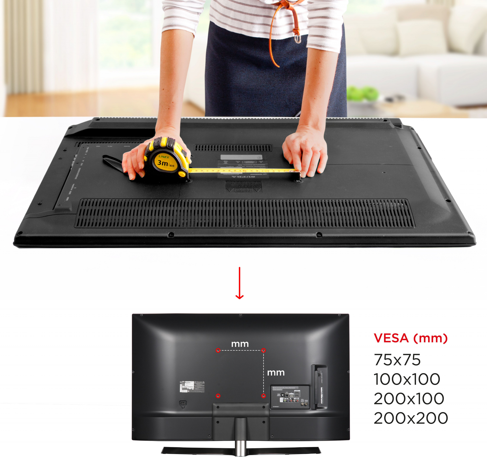 Кронштейн для телевизора Holder LCDS-5037 металлик 20"-37" макс.30кг настенный поворот и наклон