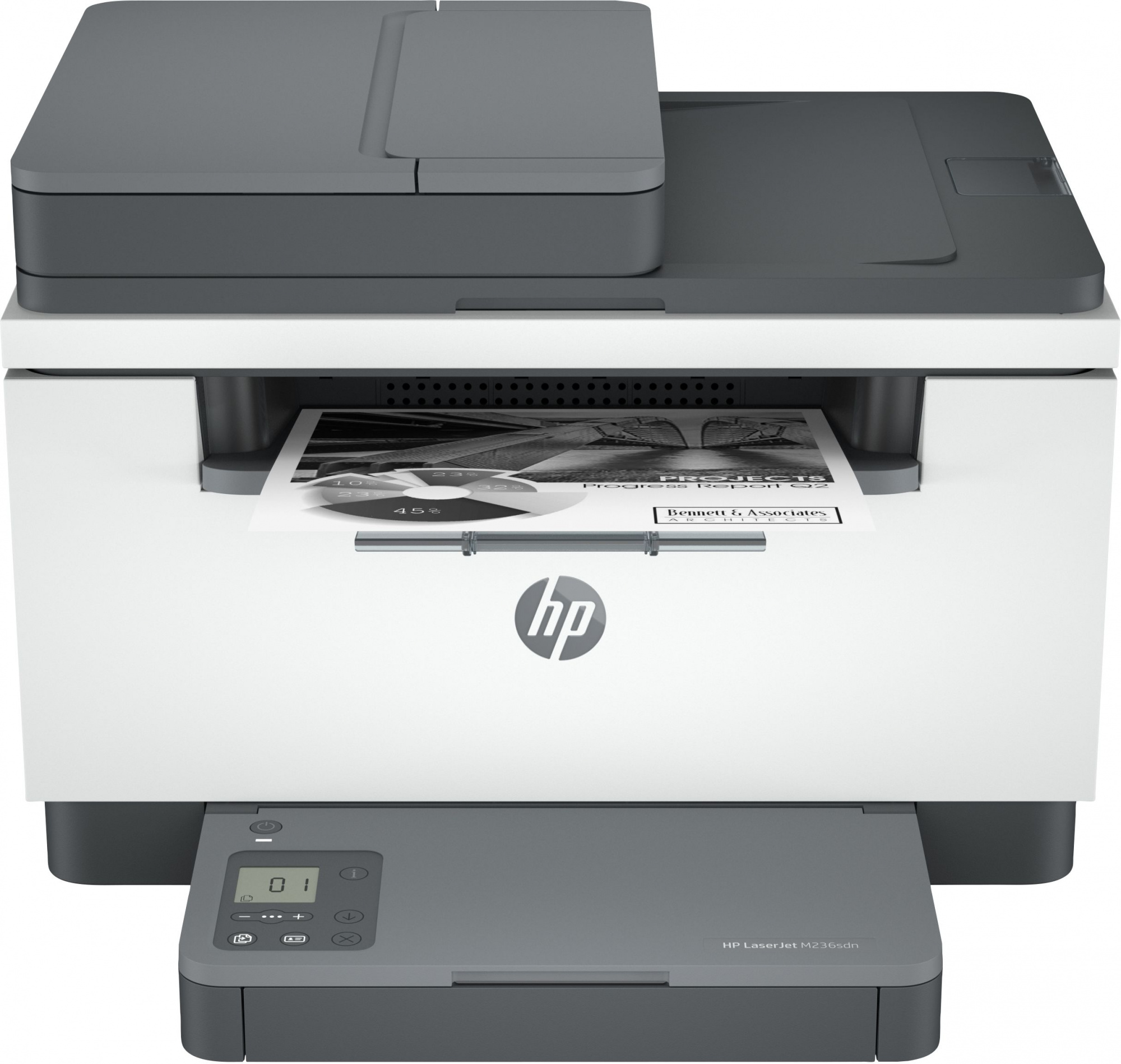 МФУ лазерный HP LaserJet M236sdn (9YG08A) A4 Duplex белый