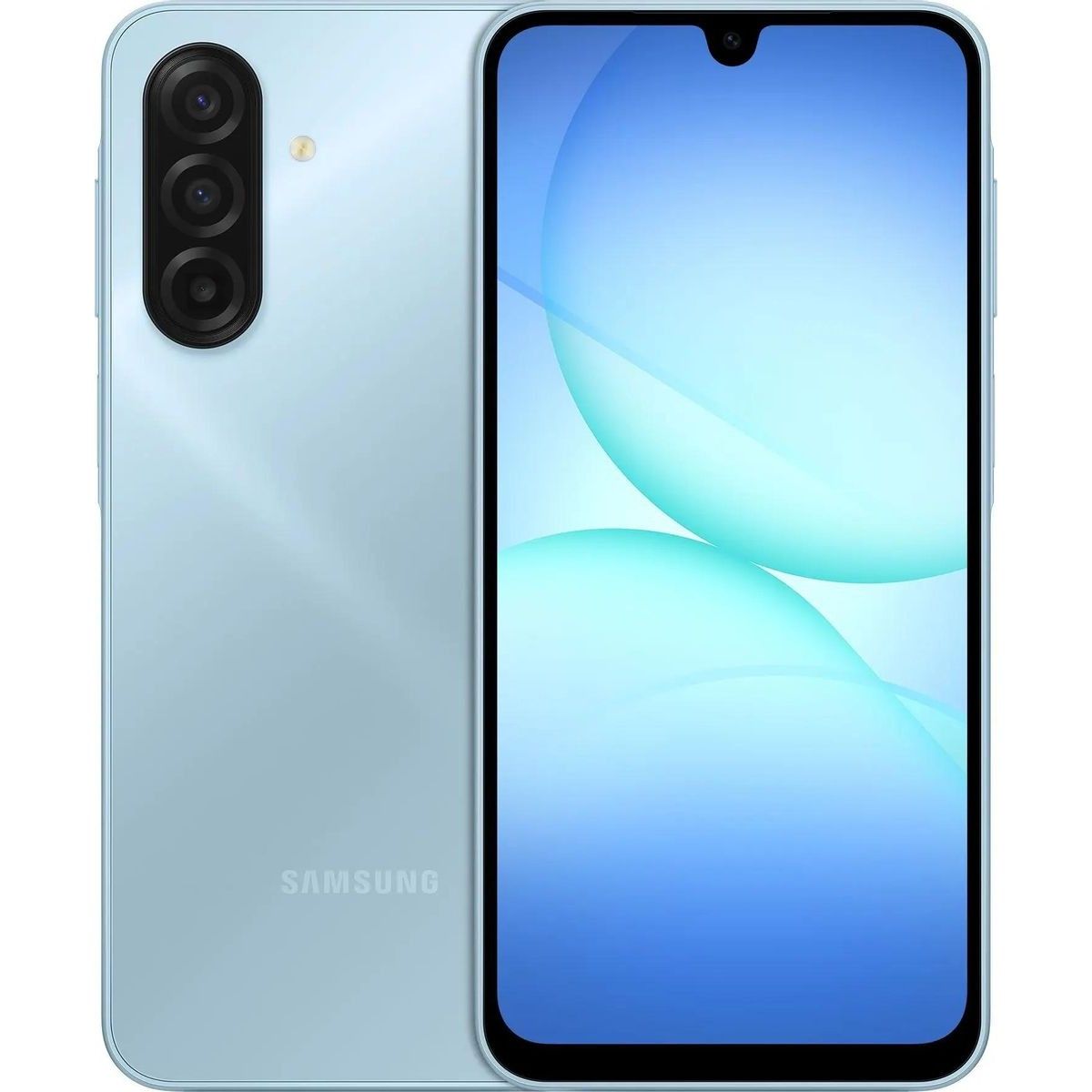 Смартфон Samsung SM-A175F Galaxy A17 128Gb 4Gb голубой моноблок 3G 4G 2Sim 6.7" 1080x2340 Android 15