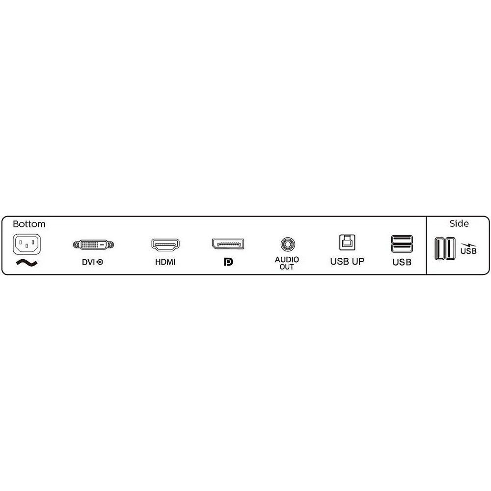 Монитор Philips «27» PHILIPS 275B1 (00/01) Black (IPS, 2560x1440, DVI+HDMI+DP, 4 ms, 178°/178°, 300 