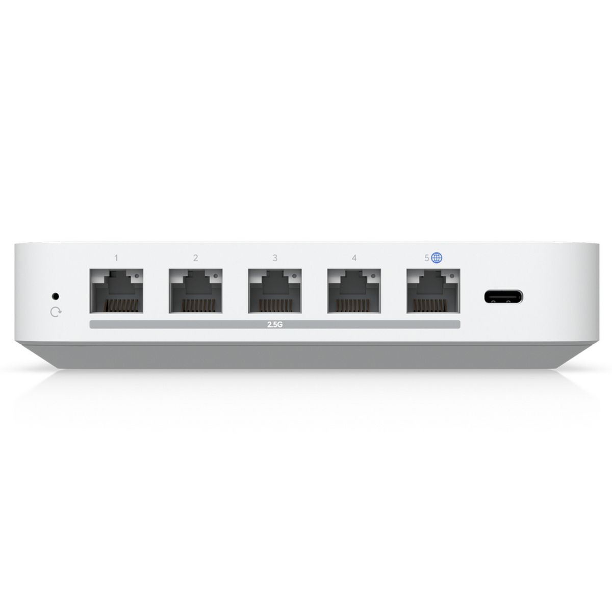 Ubiquiti UniFi Gateway Max Маршрутизатор 4 ядра (1,5 ГГц), 4х 2.5G LAN, 1х 2.5G WAN