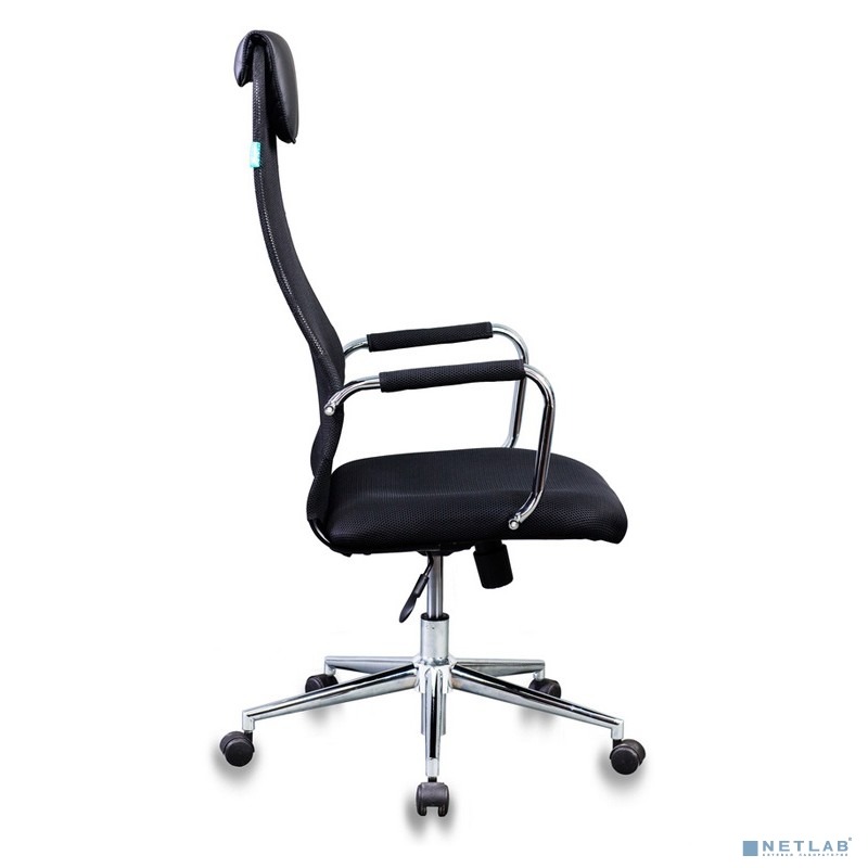 Кресло руководителя Бюрократ KB-9N/BLACK черный TW-01 TW-11 сетка крестовина хром [1140271]