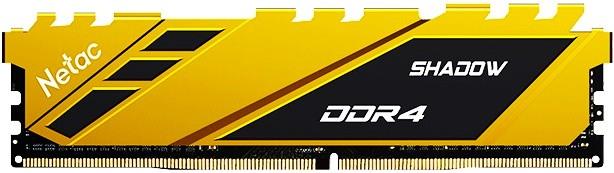 Память DDR4 8GB 2666MHz Netac NTSDD4P26SP-08Y Shadow RTL Gaming PC4-21300 CL19 DIMM 288-pin 1.2В с р