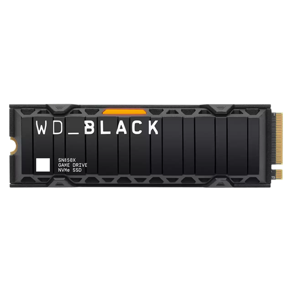 Накопитель SSD WD S PCIe 4.0 x4 2TB WDS200T2XHE Black SN850X M.2 2280