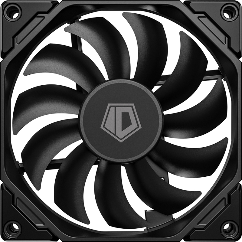 Вентилятор для корпуса ID-Cooling TF-9215-K 92х92x15 черный 4-pin 35дБ Ret