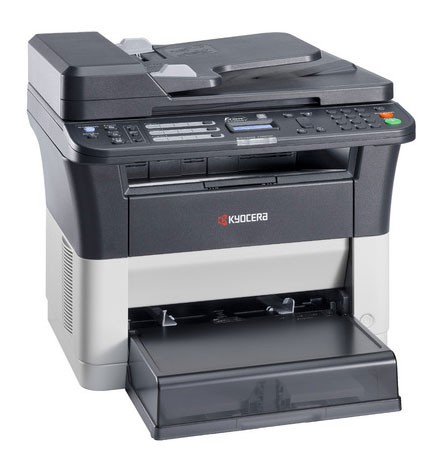 МФУ лазерный Kyocera FS-1125MFP (1102M73RU0/RUV/RU2) A4 Duplex белый