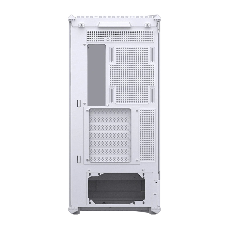 Корпус JONSBO D400, Midi-Tower, TG, no fan, 2xUSB-A 3.0 + 1xUSB-C 3.2, ATX, mATX, mITX White