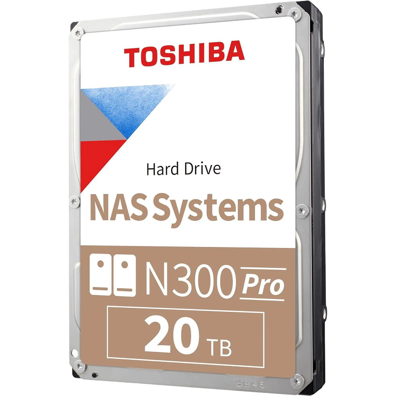 Жесткий диск Toshiba N300 NAS PRO SATA3 3.5" 20TB 7200 512Mb 6Gb/s 1 year warranty
