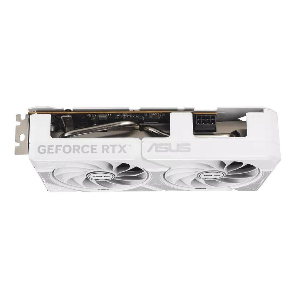 Видеокарта Asus PCI-E 5.0 DUAL-RTX5060-O8G-WHITE NVIDIA GeForce RTX 5060 8Gb 128bit GDDR7 2535/28000