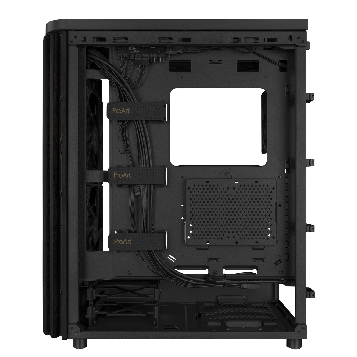 Корпус для ПК ASUS PROART PA401 WOOD MESH PWM BLACK