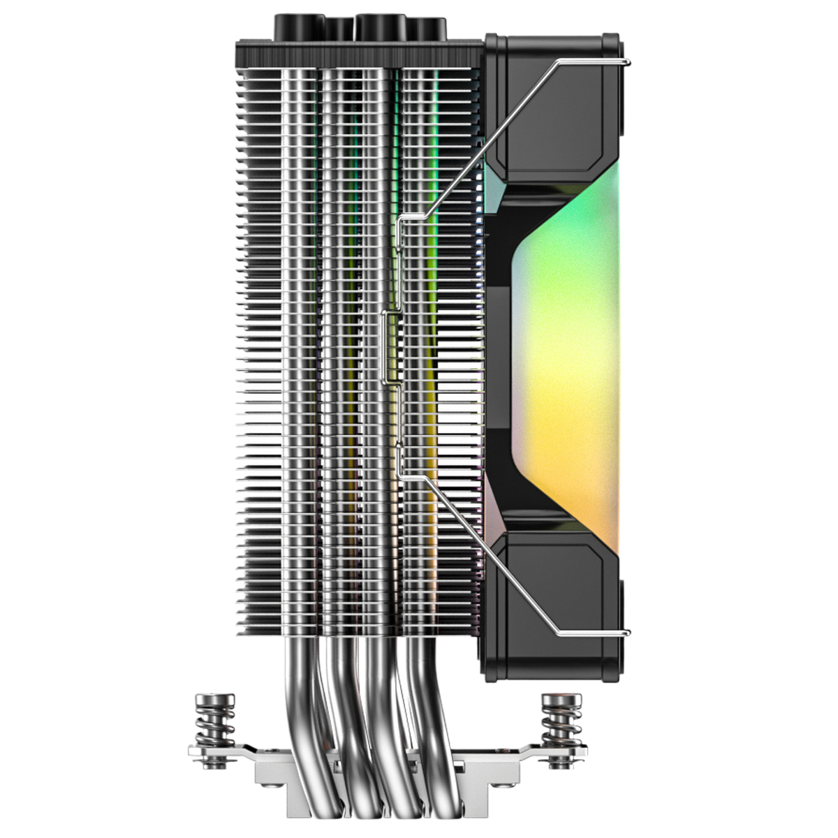 Устройство охлаждения(кулер) ID-Cooling SE-214-XT DF ARGB Soc-AM5/AM4/1200/1700/1851 черный 4-pin 31