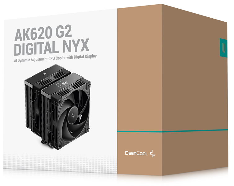 Устройство охлаждения(кулер) Deepcool AK620 G2 Digital NYX Soc-AM5/AM4/1151/1200/2066/1700 черный 4-