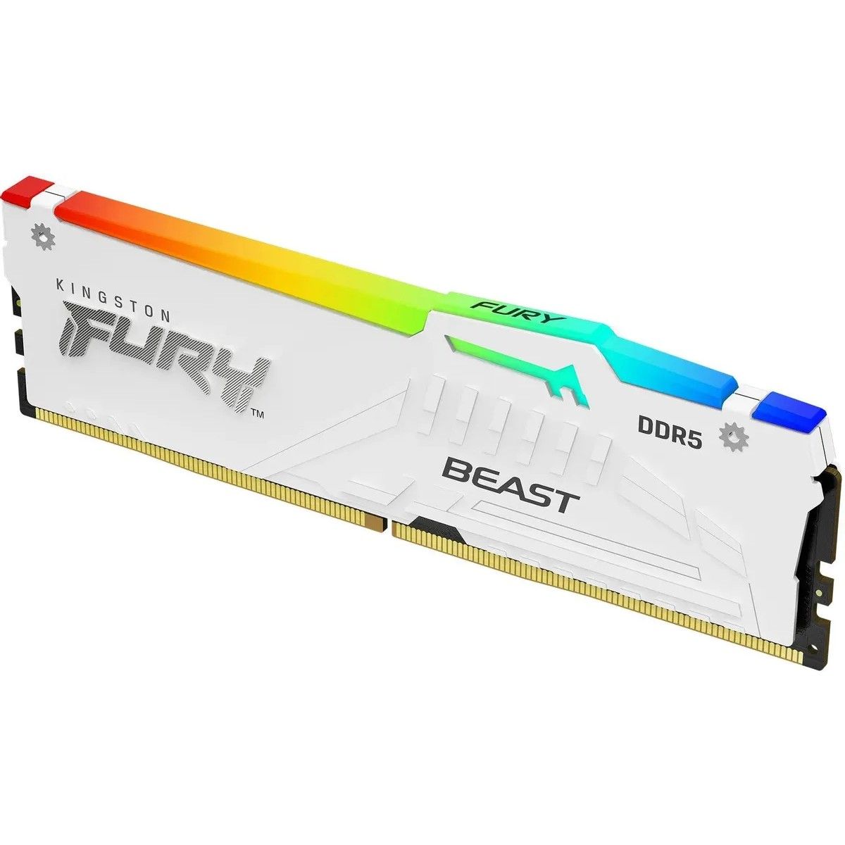 Память DDR5 16GB 6400MHz Kingston KF564C32BWEA-16 Fury Beast RGB RTL Gaming PC5-51200 CL32 DIMM 288-