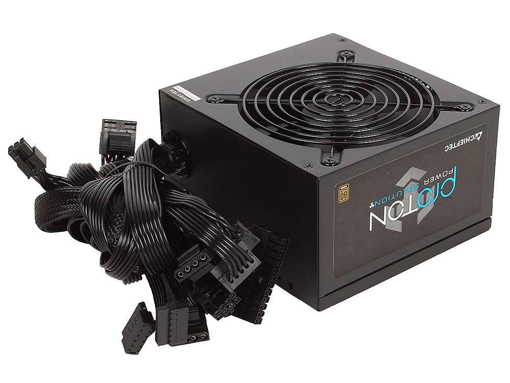 Блок питания Chieftec ATX 750W Proton BDF-750C 80+ bronze 24pin APFC 140mm fan 6xSATA Cab Manag RTL