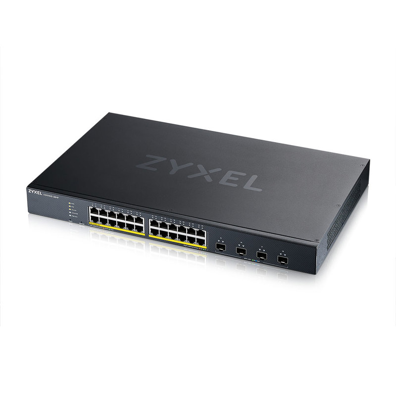 Коммутатор Zyxel NebulaFlex XGS1935-28HP-EU0101F (L2+) 24x1Гбит/с 4SFP+ 24PoE+ 375W управляемый