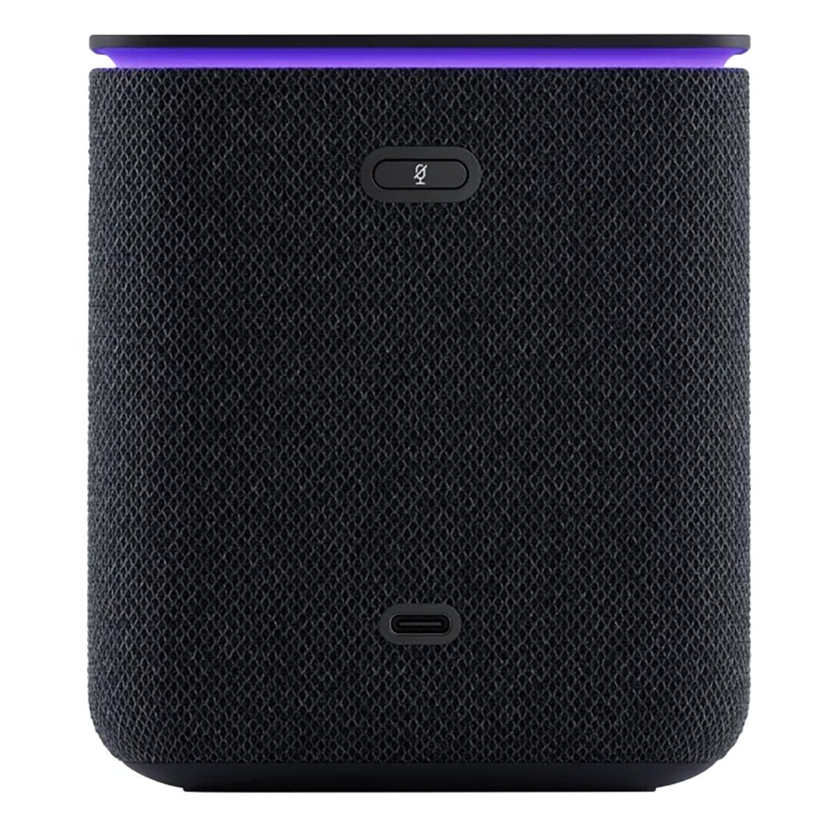 Умная колонка Yandex Станция Миди Алиса черный 24W 1.0 BT/Wi-Fi 10м (YNDX-00054BLK)